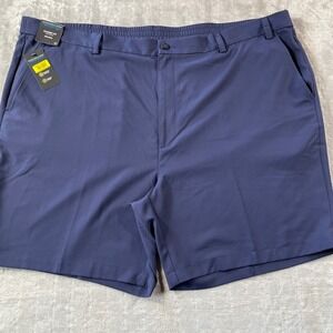Roundtree Yorke Performance Shorts Mens 50 Big Blue Beach Summer Golf Light